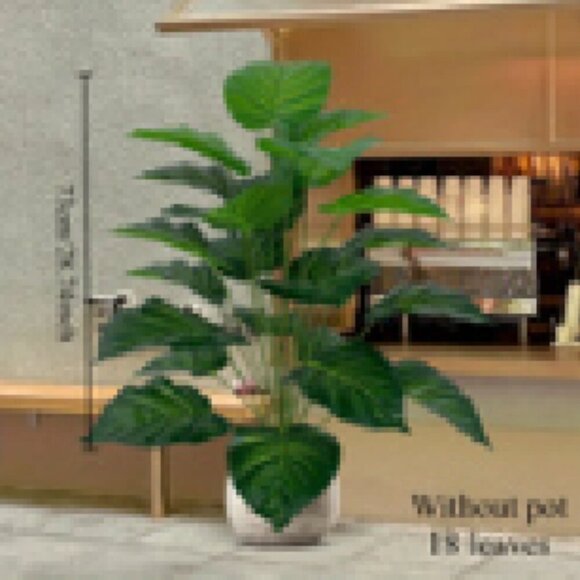 Realistic Artificial Green Leaf and Stem. Brand new - Picture 1 of 8